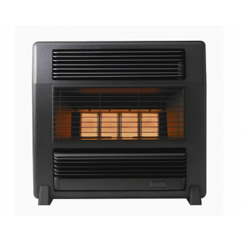 OALAFNGBM Omega Altise Lancer 15MJ Natural Gas Radiant Convection Heater - Black